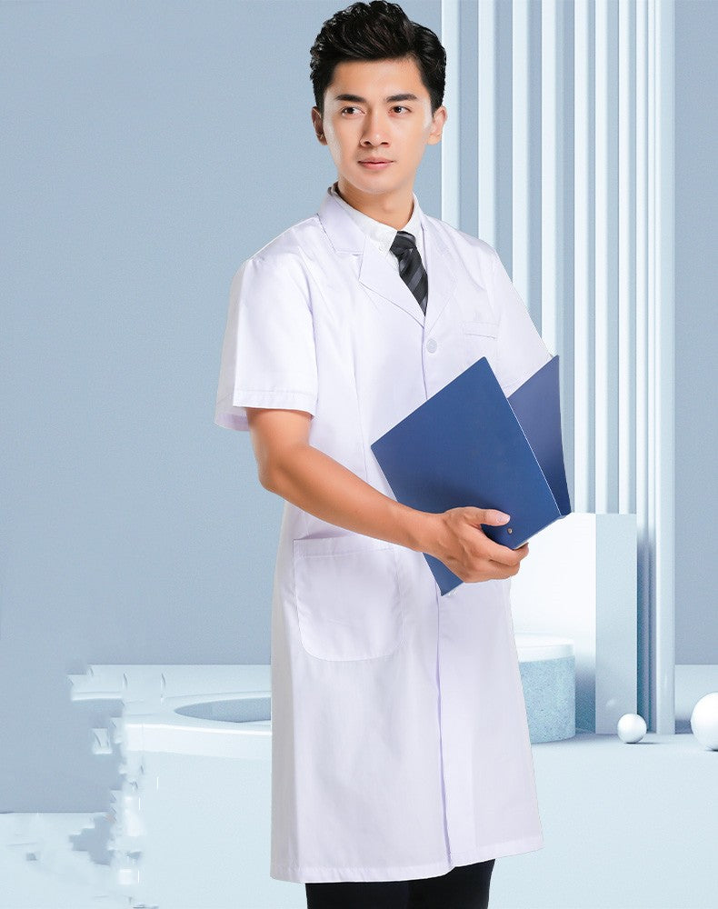 Summer Thin Short Sleeve White Nurse Workwear