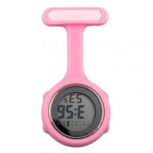 Silent Electronic Luminous Nurse Pocket Watch in Silicone
