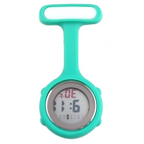 Silent Electronic Luminous Nurse Pocket Watch in Silicone