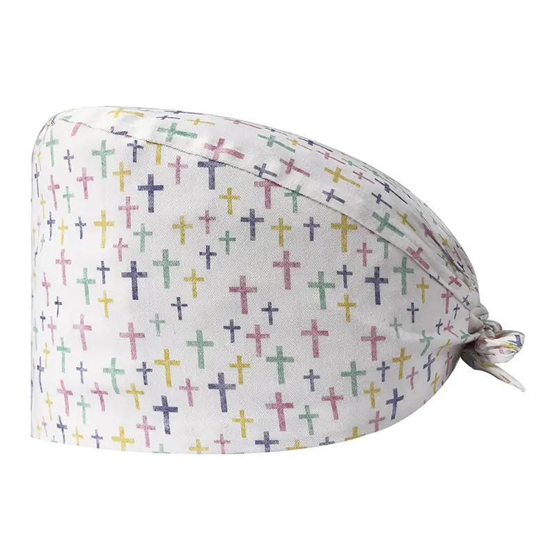 Cute Cotton Nurse Hat with Fun Prints