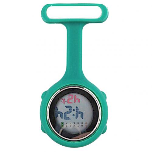 Silent Electronic Luminous Nurse Pocket Watch in Silicone